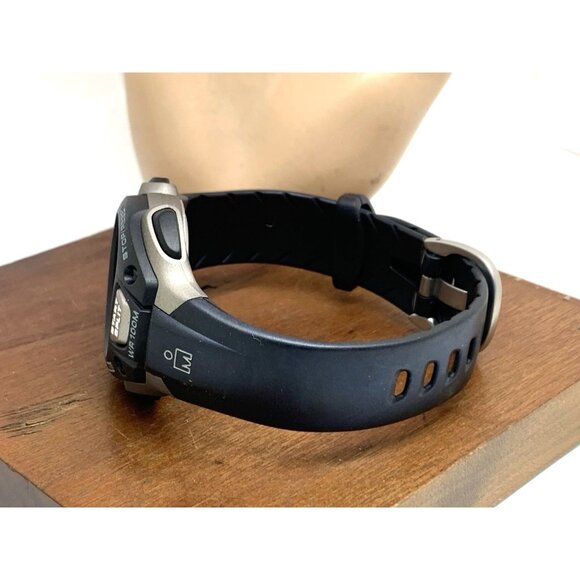 Timex Men's Watch T5E901 Ironman Quartz 38mm Digital Indiglo Black Rubber Strap - Picture 9 of 14